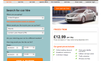 easyCar UK cheap car rentals