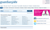 guardian jobs