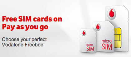 Vodafone Free SIM Card Get a Free UK Mobile Number - Vodafone Free SIM Card