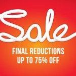 Schuh sale 75% off