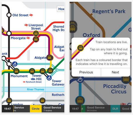 Tube Map Live Top 10 Free London Transport Apps