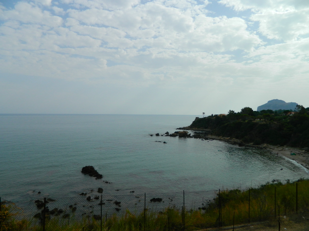 Beach at Costaponente Road trip in Sicily