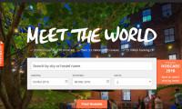 Hostelworld.com homepage