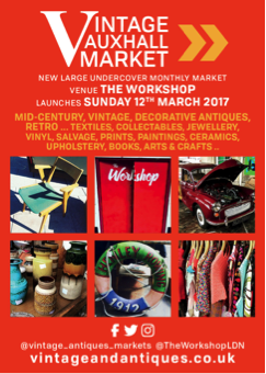 Vintage Vauxhall - A New Vintage Antiques Market in Lambeth